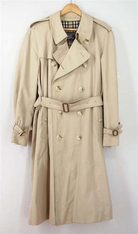 vintage burberry trench men'|old Burberry trench coat.